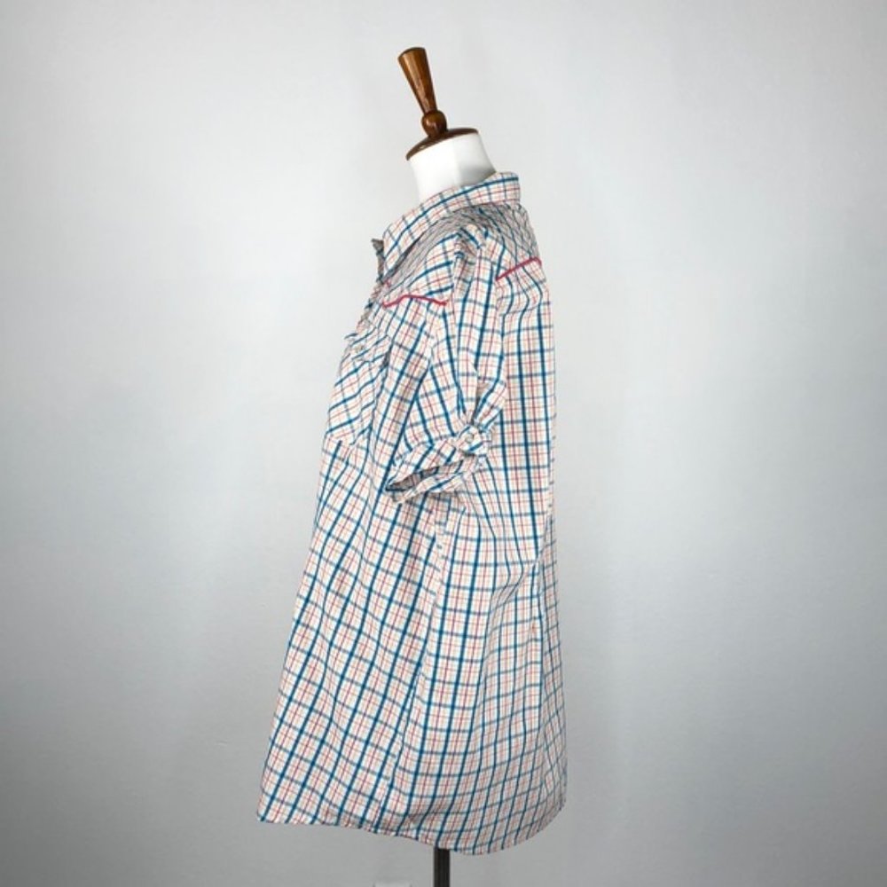 Bit & Bridle Plaid Button Down Shirt - Picture 2 of 5